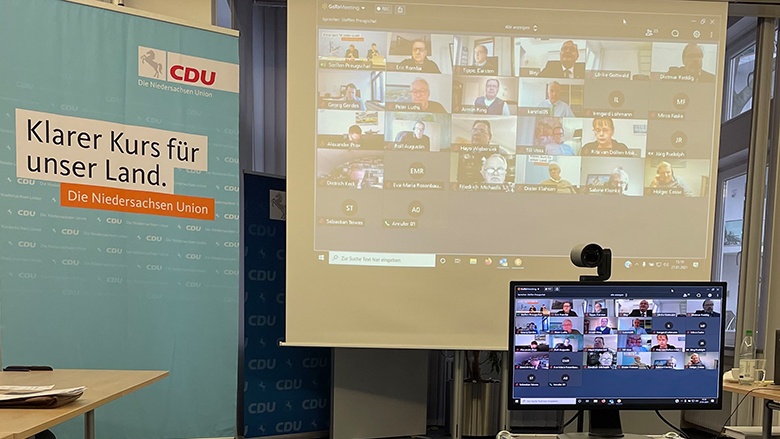 Der Landesvorstand der MIT-Niedersachsen startet mit einer Videokonferenz ins neue Jahr