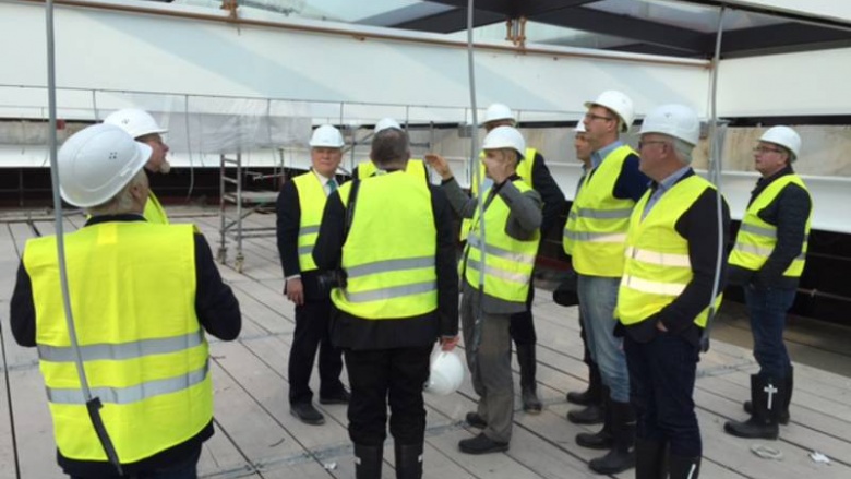 MIT Aschendorf-Hümmling besichtigt Landtagsbaustelle in Hannover MIT Aschendorf-Hümmling besichtigt Landtagsbaustelle in Hannover