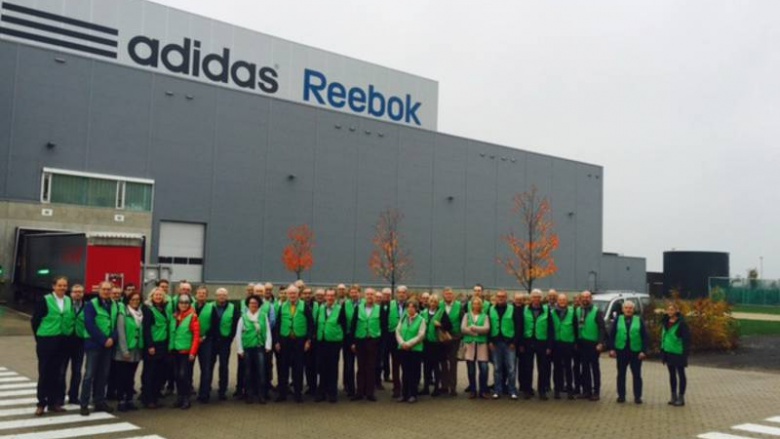 MIT Stadtverband Lohne bei Adidas in Rieste